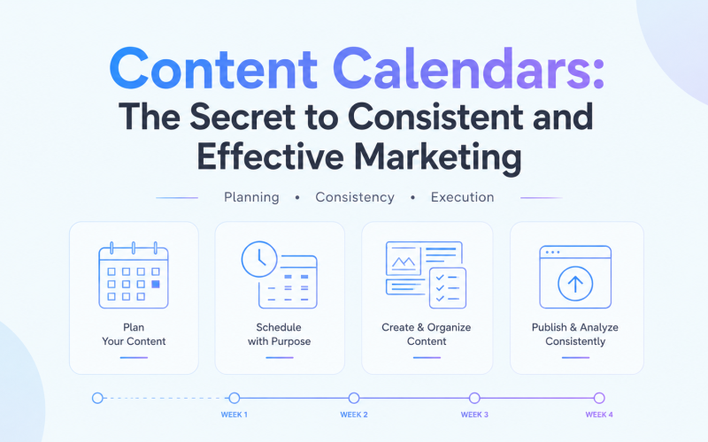 Content Calendars: The Secret to Consistent and Effective Marketing
