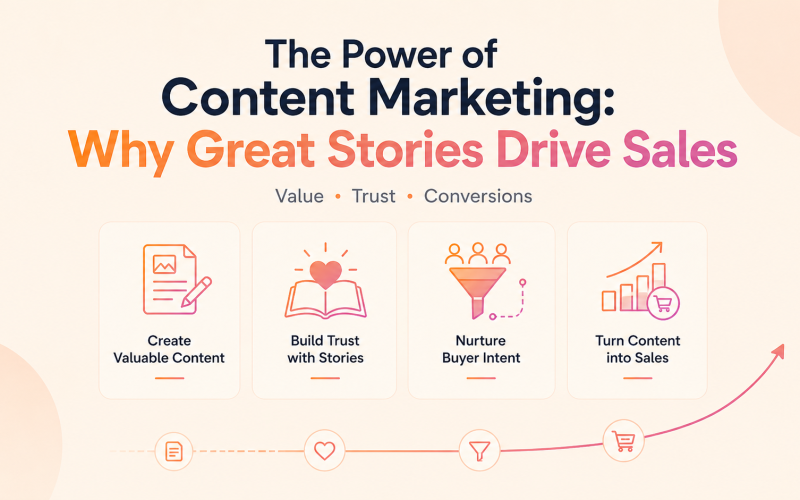 The Power of Content Marketing: Why Great Stories Drive Sales