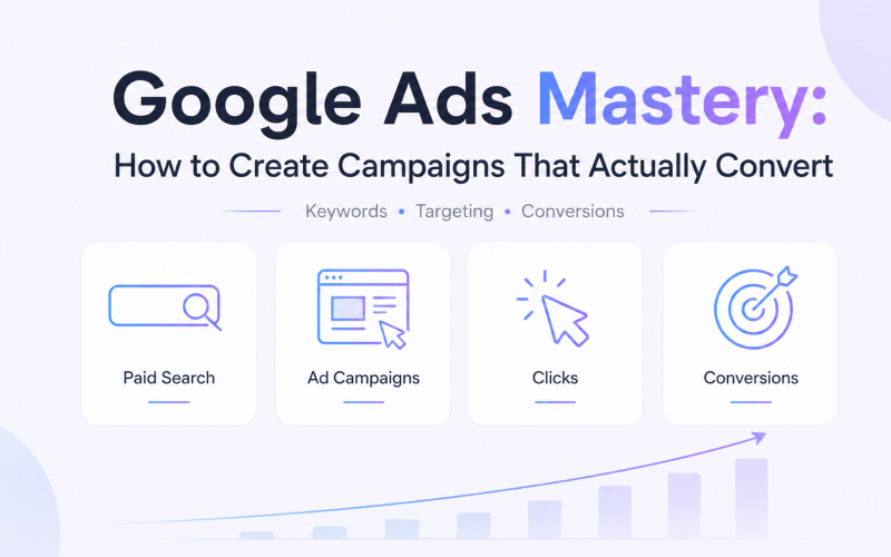 Google Ads Mastery: How to Create Campaigns That Actually Convert