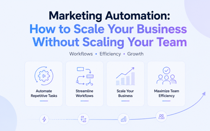 Marketing Automation: How to Scale Your Business Without Scaling Your Team